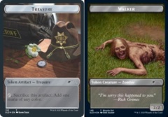 Treasure Token // Walker (Bicycle Girl) Token - Foil (153/148)